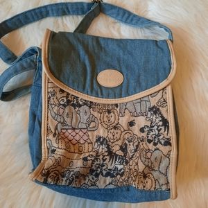 VINTAGE Noah's Ark Baby Bag
